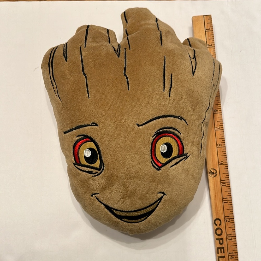 Marvel Guardians of the Galaxy Happy Face Groot Plush Pillow - Picture 3 of 3